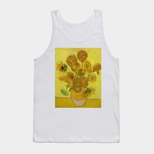 Vincent Van Gogh Sunflowers Tank Top